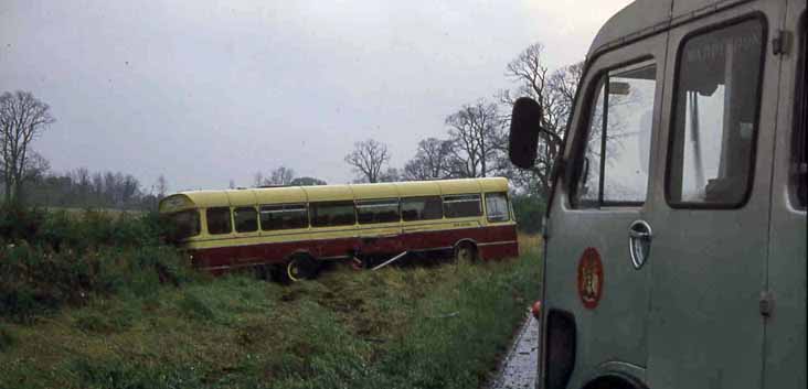 Red Rover AEC Reliance Plaxton Derwent Westcott accident